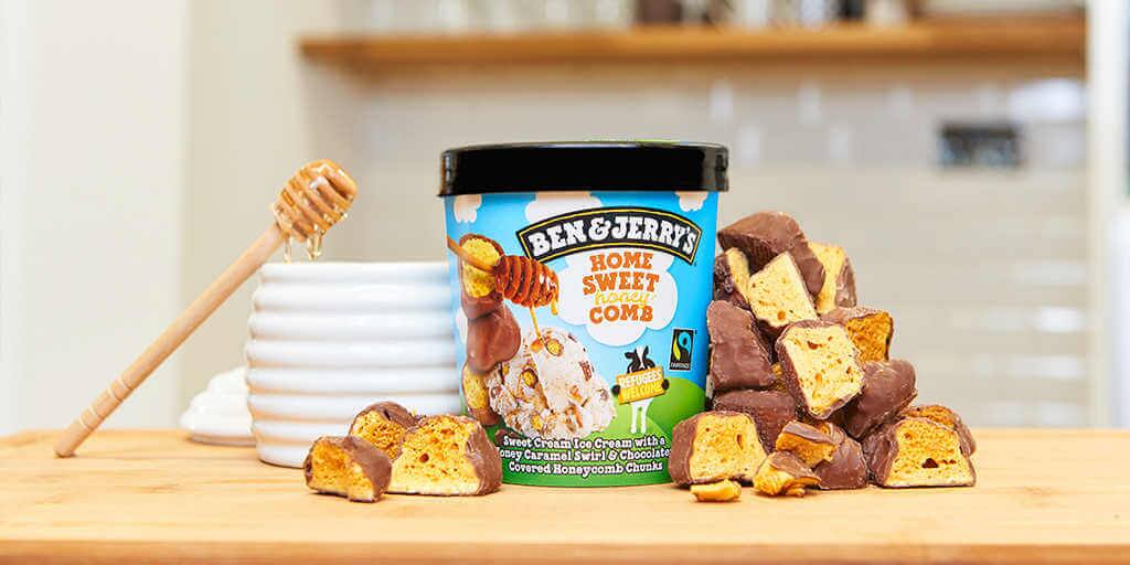 Bzzzz... ken jij de nieuwe Ben & Jerry’s smaak al? Ben & Jerry’s