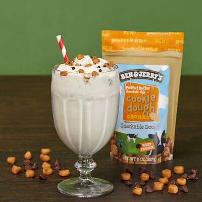Chunks and milkshake