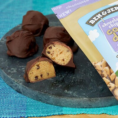 Dough Chunks made into Truffles