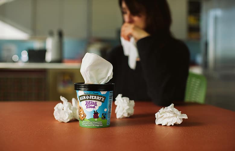 Ben & Jerry's - Flavor Graveyard Grief