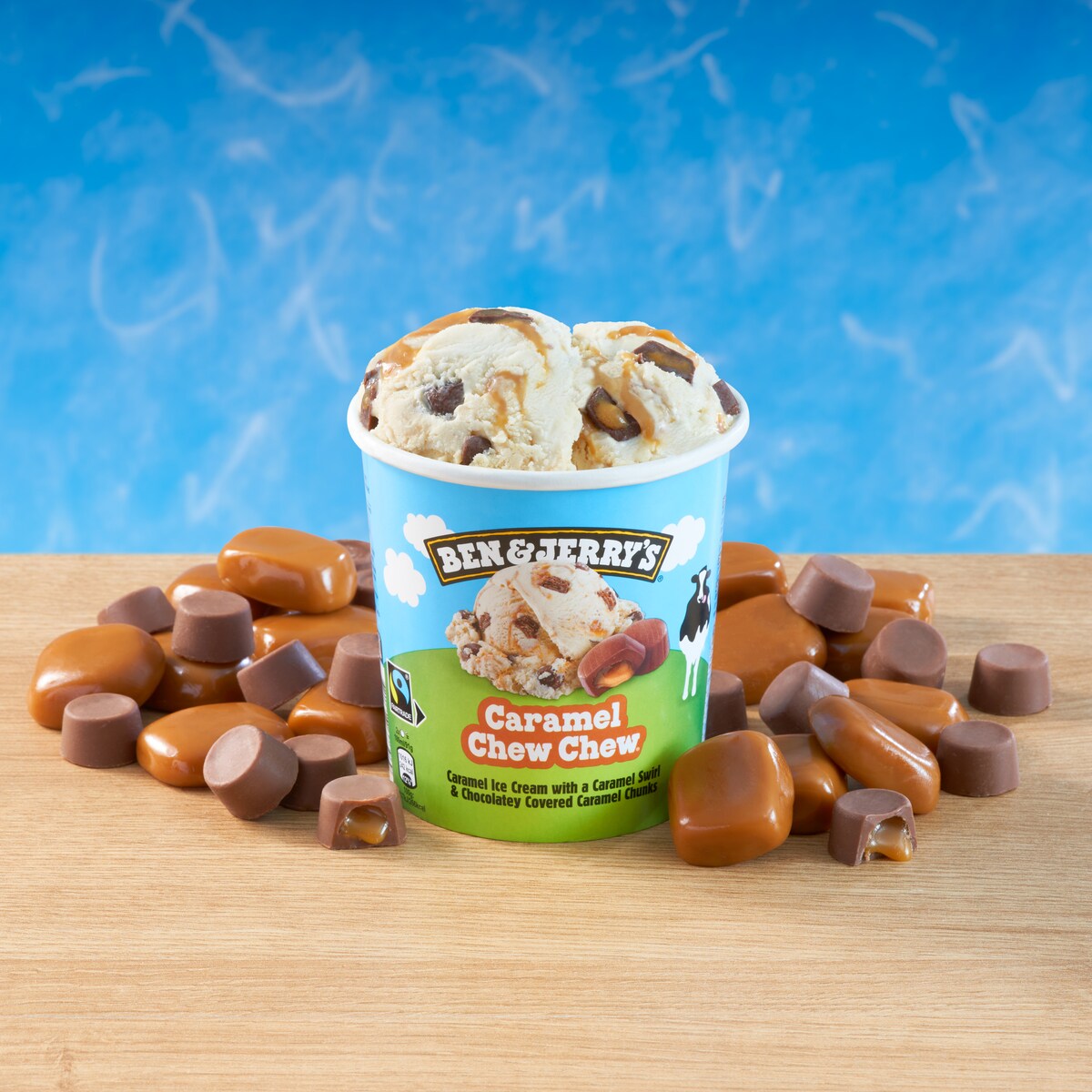 Caramel Chew Chew Origineel ijs - Pint 2 / 4