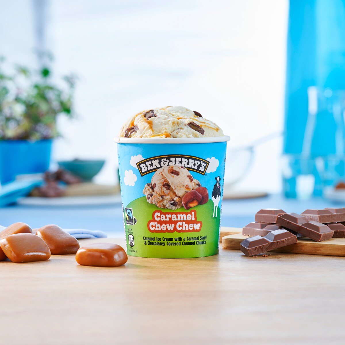 Caramel Chew Chew Origineel ijs - Pint 3 / 4