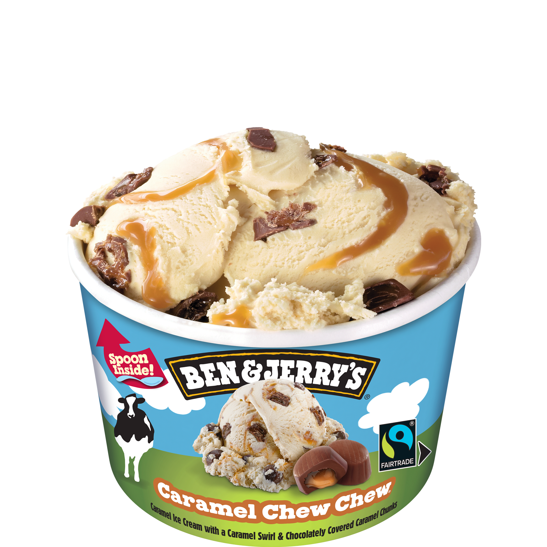 Caramel Chew Chew Original Ice Cream Mini Cup